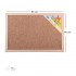 Panou pluta cu rama de lemn 60*90 cm, ARK