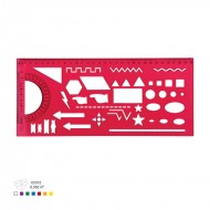 Sablon Geometric cu Repertor 2000 - 163 Ark