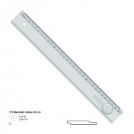 Rigla Plastic Magnifier 30 cm - 179 Ark