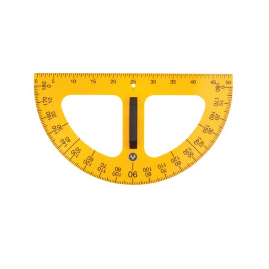 Trusa geometrie 100 cm, pentru tabla, 5 piese, ARK