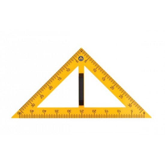 Trusa geometrie 100 cm, pentru tabla, 5 piese, ARK