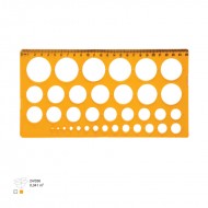 Rio Sablon 25 cm, pentru cercuri 1-36mm, plastic, ARK