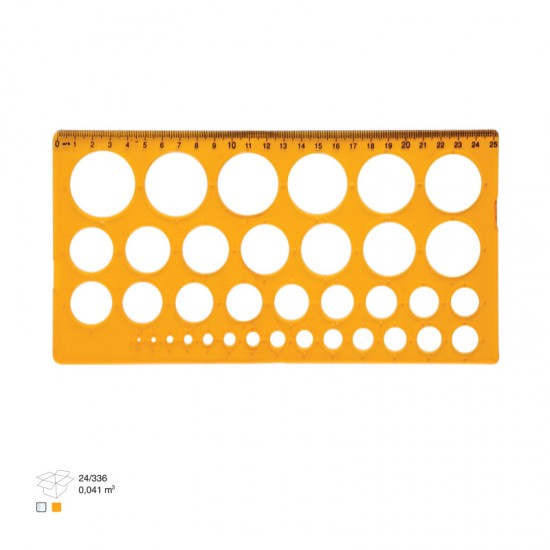 Rio Sablon 25 cm, pentru cercuri 1-36mm, plastic, ARK