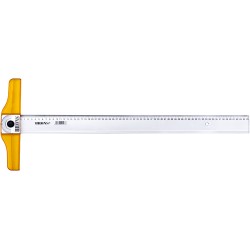 Rigla T mobil plastic, 65 cm, transparen, BRONS