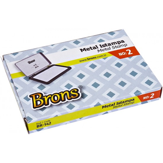 Tusiera metal NR2  BRONS BR-142                            