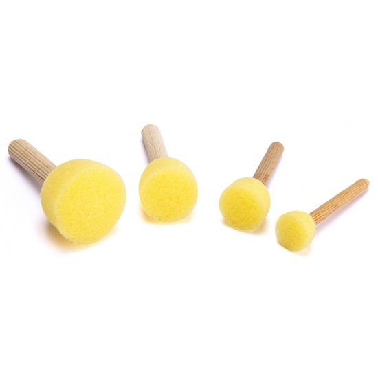 Pensule burete 4/set, BRONS  BR-676