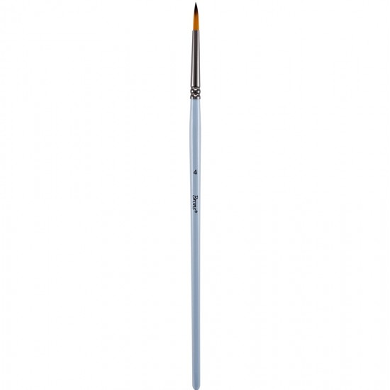 Pensula  varf ascutit, nr 4 BRONS, BR-755