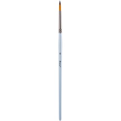 Pensula  varf ascutit, nr 6, BRONS, BR-757