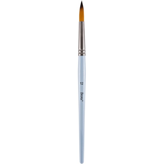 Pensula  varf ascutit, nr 12 BRONS, BR-763
