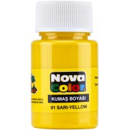 Vopsea pentru Textile Mata - 30 ml NOVA COLOR