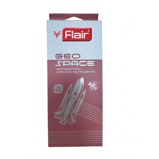 Trusa geometrie metal Essentials 10 piese GEO SPACE