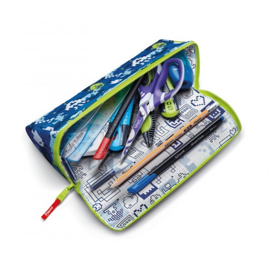 Penar neechipat, 1 fermoar, tip borseta, XXL Essentials Maped