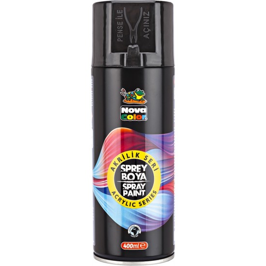 Spray Vopsea acrilic 400 ml, NOVA COLOR