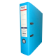 Biblioraft A4, plastifiat PP/paper, margine metalica, 75 mm, Optima Classic