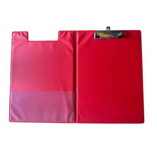 Clipboard dublu A4, plastifiat PP, Optima 