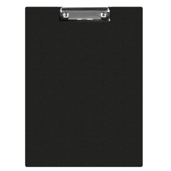 Clipboard dublu din pvc, A4, negru Q-CONECT  