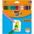 CREIOANE 24 COLORATE   TROPICOLORS ECO BIC