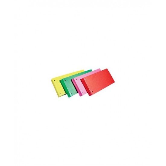 Separatoare carton pentru biblioraft, 140 g/mp, 105 x 235mm, 100/set