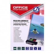 Folie Laminata A4, 125 microni, 100 File transparent, OFFICE PRODUCTS