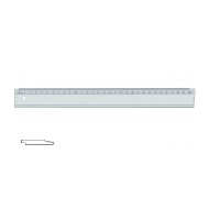 Rigla 30cm plastic transparent, ARK