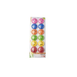 Magnet Whiteboard cu Zambet 12/set 30mm SQ-3012A