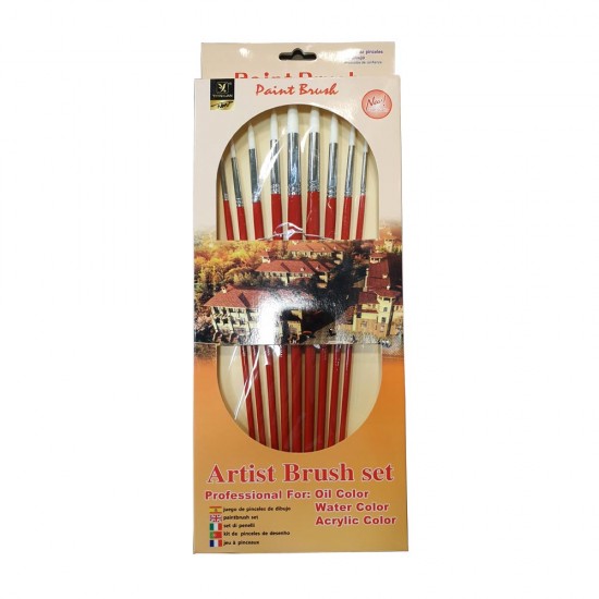 Pensule Varf Ascutit Mari 9/set - 738