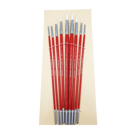 Pensule Varf Ascutit Mari 9/set - 738