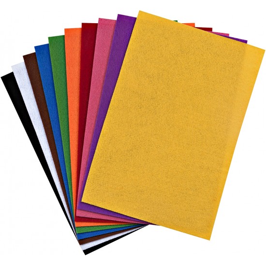 Fetru 20X30cm, 10CULORI/set, NOVA COLOR - NC-420