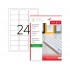Etichete Autoadezive TANEX  24/A4  - 100 Coli - 64X34MM - 2400 Etichete/Pachet TW-2024-01